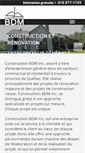 Mobile Screenshot of constructionbdm.com